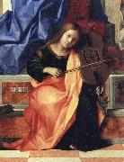 Gentile Bellini Detail of Pala di San Zaccaria oil painting picture wholesale